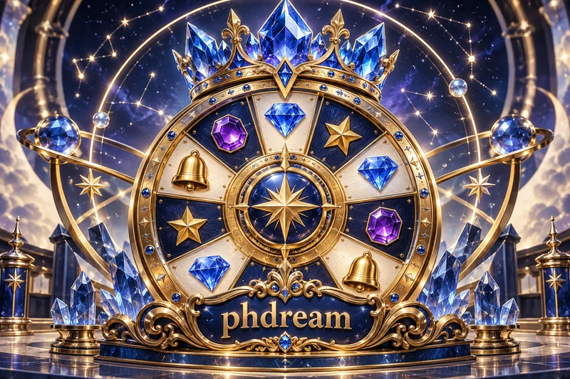 phdream na sapphire crown at orihinal na jackpot game wheel